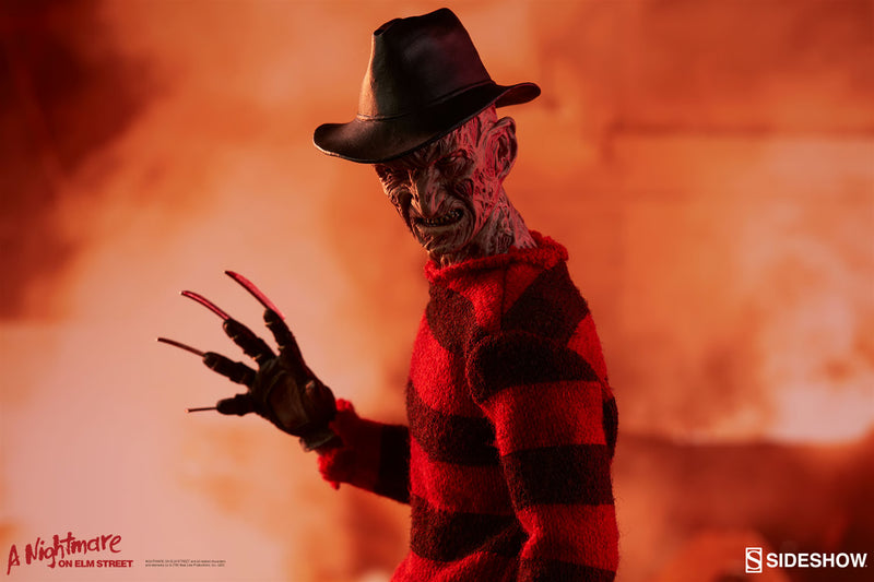 A Nightmare on Elm St 12" Freddy Krueger Action Figure Sixth Scale Sideshow Collectibles