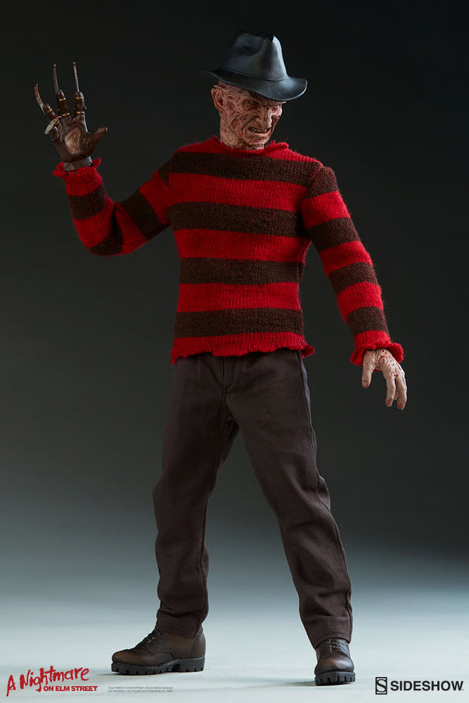A Nightmare on Elm St 12" Freddy Krueger Action Figure Sixth Scale Sideshow Collectibles