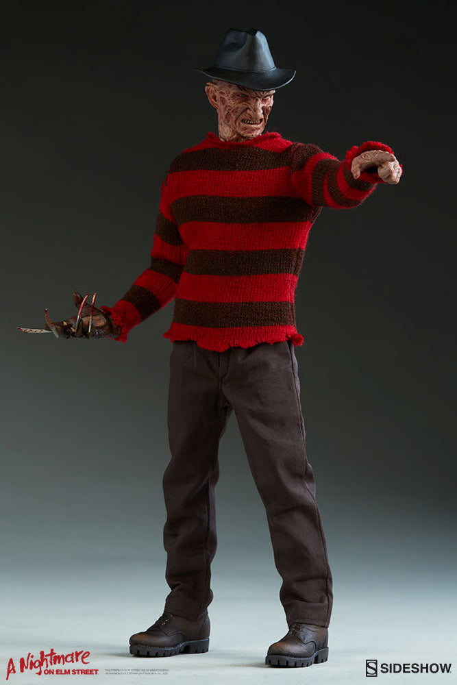 A Nightmare on Elm St 12" Freddy Krueger Action Figure Sixth Scale Sideshow Collectibles