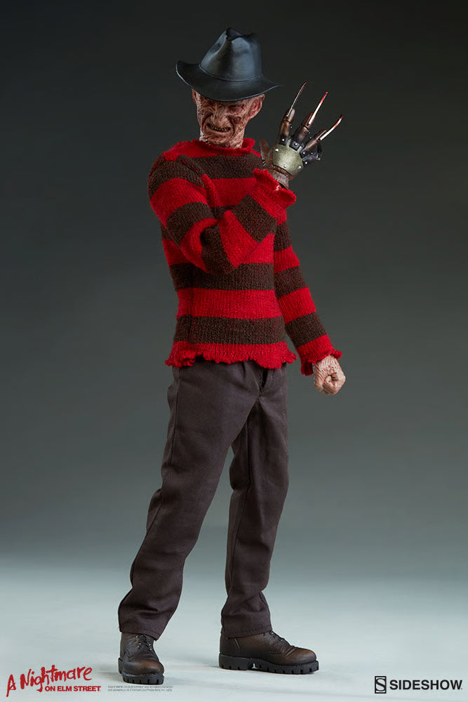 A Nightmare on Elm St 12" Freddy Krueger Action Figure Sixth Scale Sideshow Collectibles