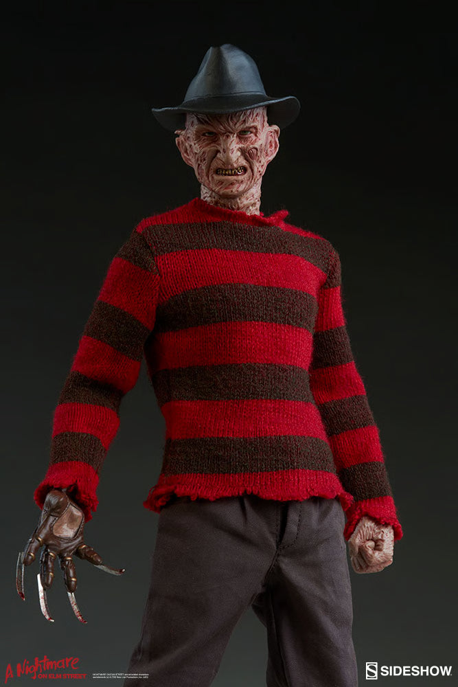 A Nightmare on Elm St 12" Freddy Krueger Action Figure Sixth Scale Sideshow Collectibles
