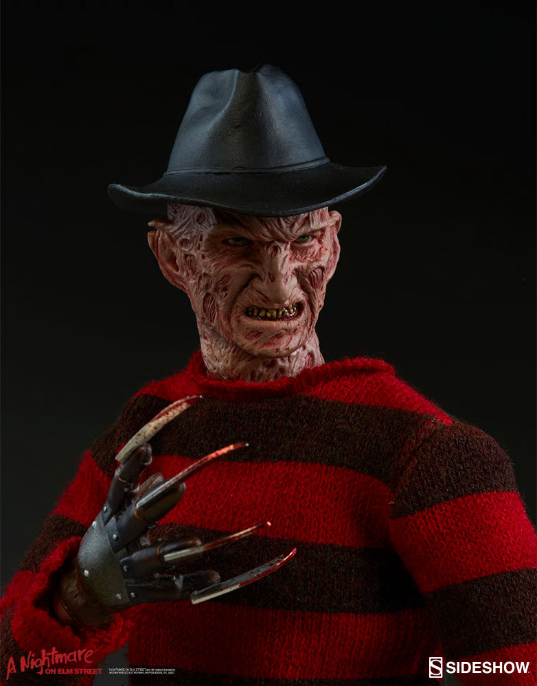 A Nightmare on Elm St 12" Freddy Krueger Action Figure Sixth Scale Sideshow Collectibles