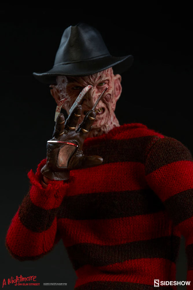 A Nightmare on Elm St 12" Freddy Krueger Action Figure Sixth Scale Sideshow Collectibles