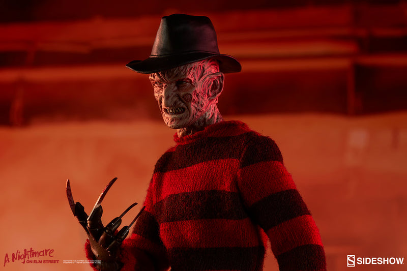 A Nightmare on Elm St 12" Freddy Krueger Action Figure Sixth Scale Sideshow Collectibles