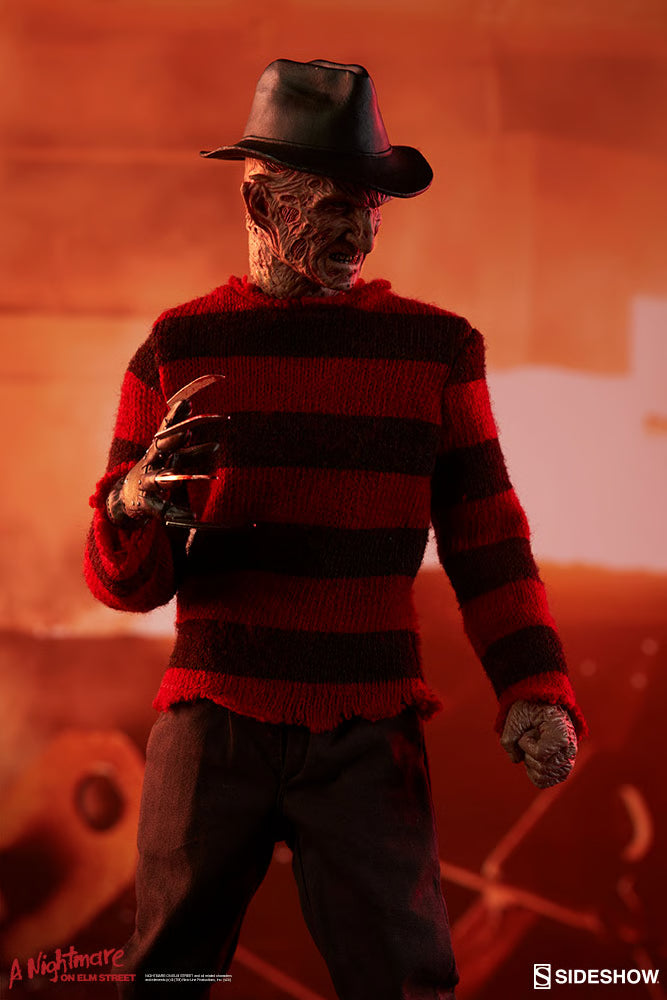 A Nightmare on Elm St 12" Freddy Krueger Action Figure Sixth Scale Sideshow Collectibles