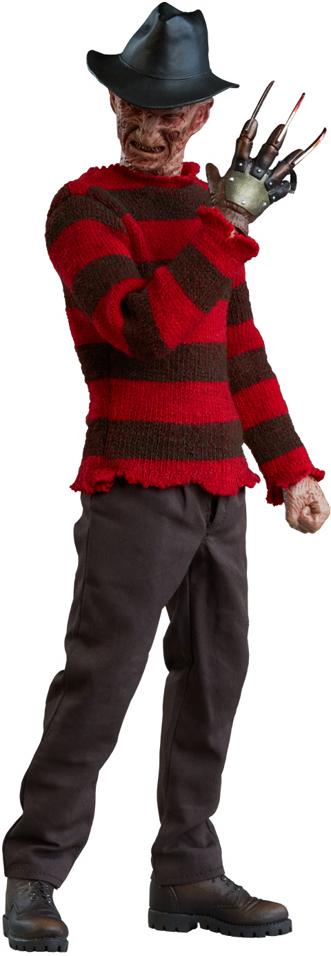 A Nightmare on Elm St 12" Freddy Krueger Action Figure Sixth Scale Sideshow Collectibles