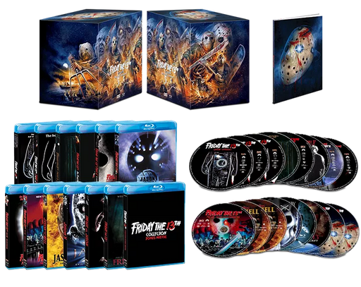 Friday the 13th Collection (Deluxe Edition), Boxed Set, Deluxe Edition Blu Ray, Scream Factory