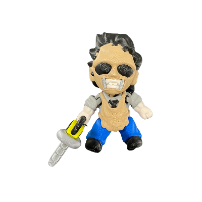 Texas Chainsaw Massacre Leatherface 3D Printed Fridge Magnet – 2.75-Inch Horror Movie Collectible