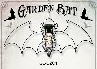 Solar Powered Bat Lantern Light
