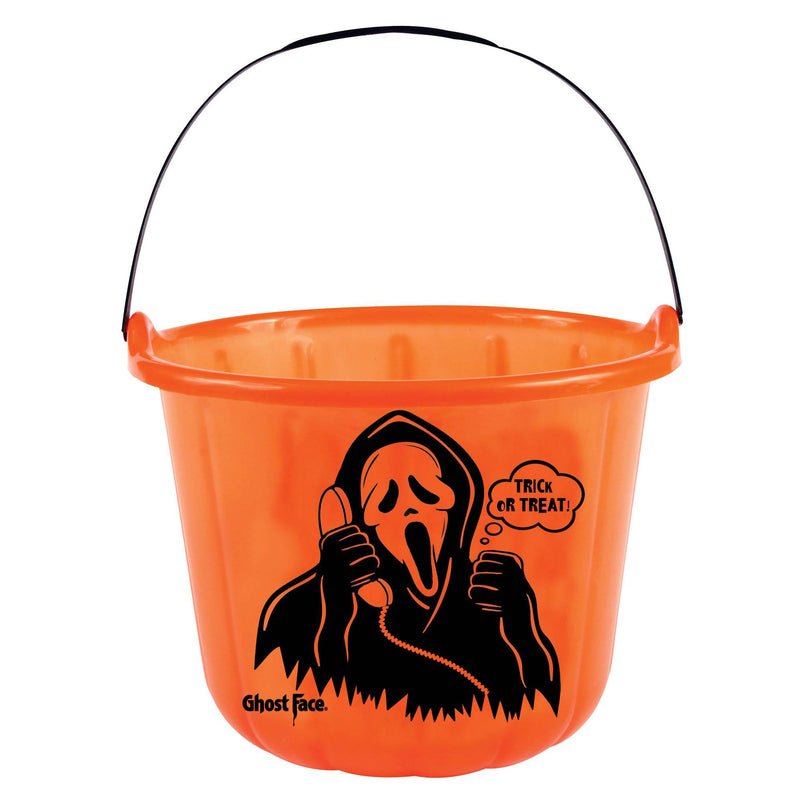 Scream Ghost Face Halloween Treat Bucket