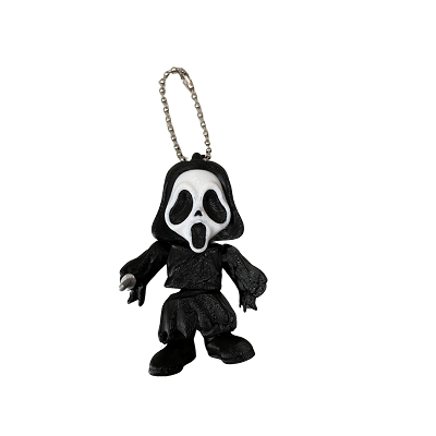 Ghost Face Scream 3D Printed Keychain
