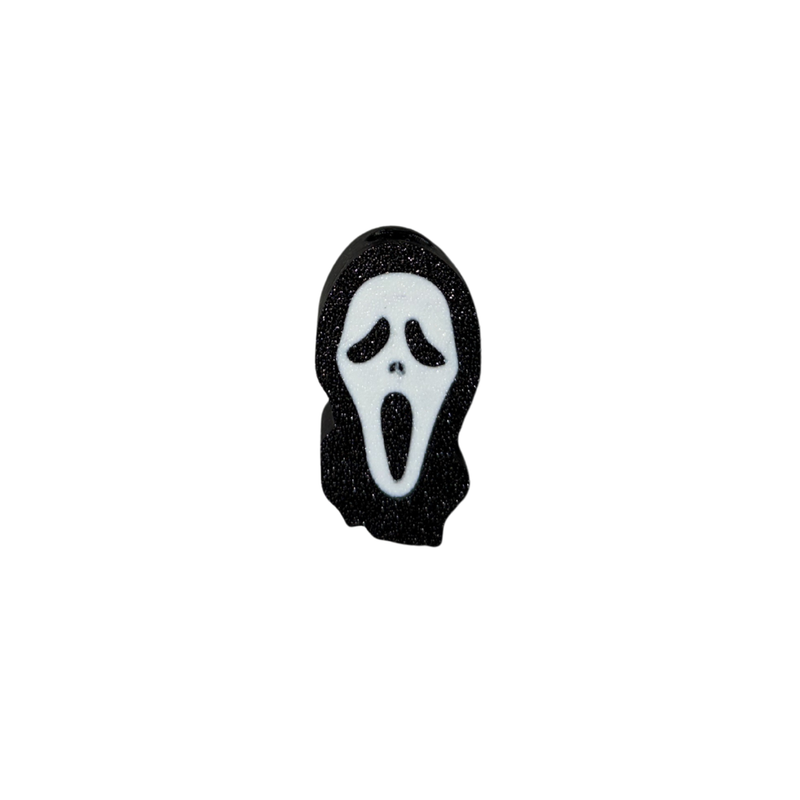 Ghostface Straw Topper