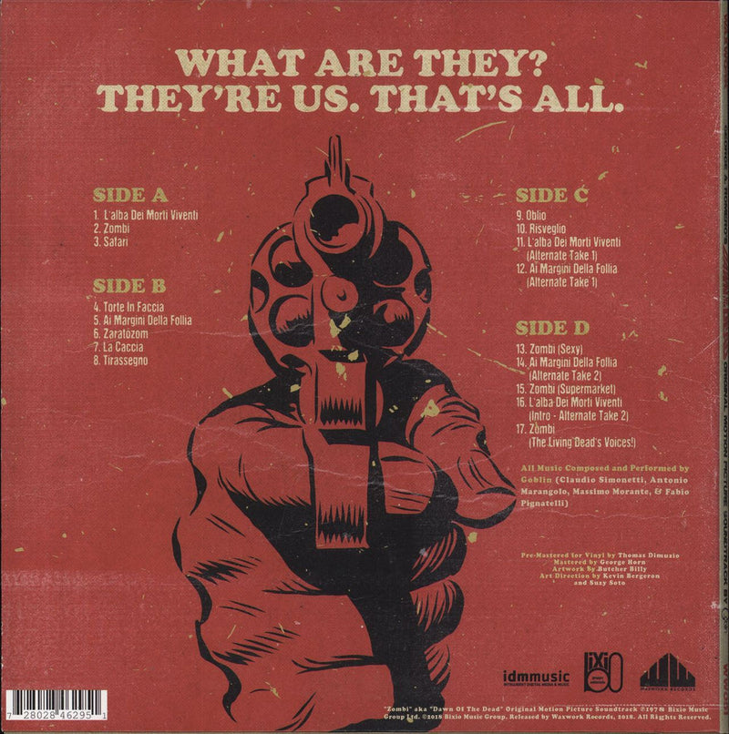 Goblin Dawn Of The Dead - 180gm Orange & Purple Swirl Vinyl US 2-LP Vinyl Set Soundtrack