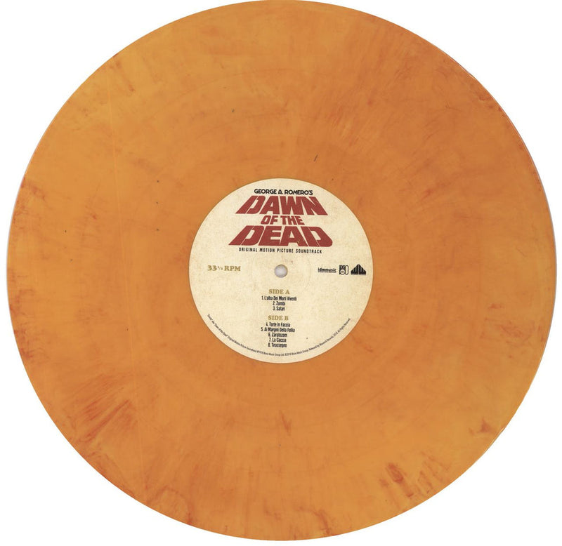 Goblin Dawn Of The Dead - 180gm Orange & Purple Swirl Vinyl US 2-LP Vinyl Set Soundtrack