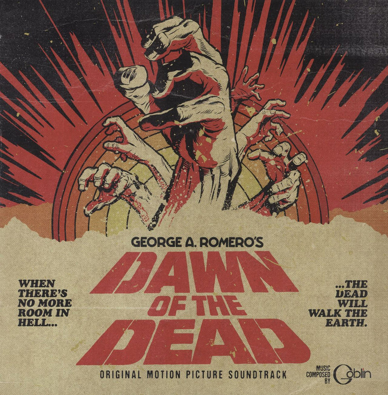 Goblin Dawn Of The Dead - 180gm Orange & Purple Swirl Vinyl US 2-LP Vinyl Set Soundtrack