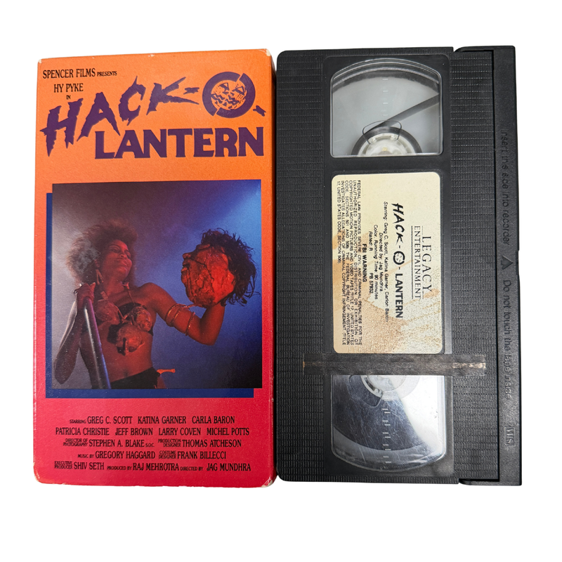 Hack-O-Lantern (1988) Legacy Entertainment VHS – Rare Pre-Owned Horror Video