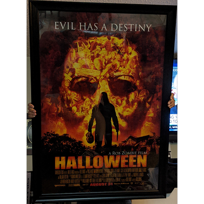 Halloween Rob Zombie Poster Autographed by Kristina Klebe