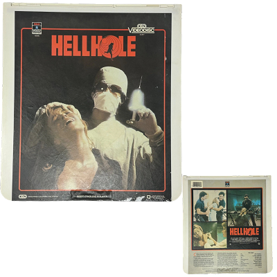 Hellhole CED Vintage SelectaVision Videodisc 1985 Thriller Horror Cult Movie