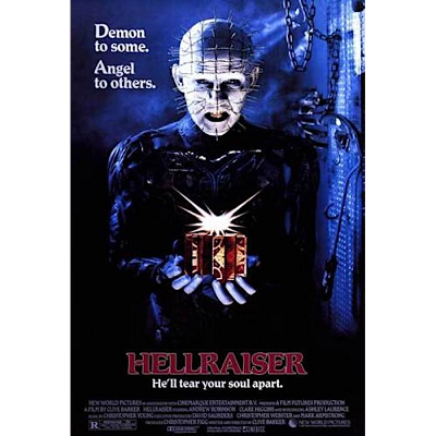 Hellraiser Original Movie Poster One Sheet - 24x36 Horror Wall Art Featuring Pinhead