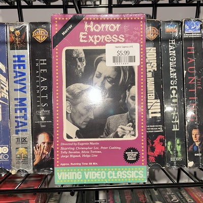 Horror Express VHS