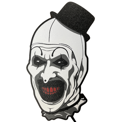 Terrifier Art the Clown 3D Printed Night Light Wall Light