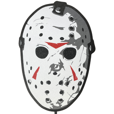 Friday the 13th Jason Voorhees 3D Printed Night Light Wall Light