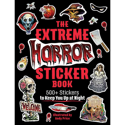 Extreme Horror Sticker Book