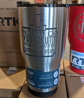 Haunted Hill RTIC Double Wall Vacuum Insulated Tumbler, 30 oz