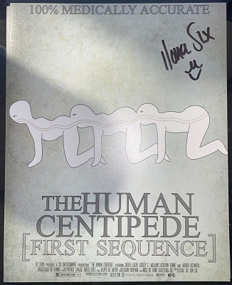 Human Centipede Autographed Photo by Producer Ilona Six