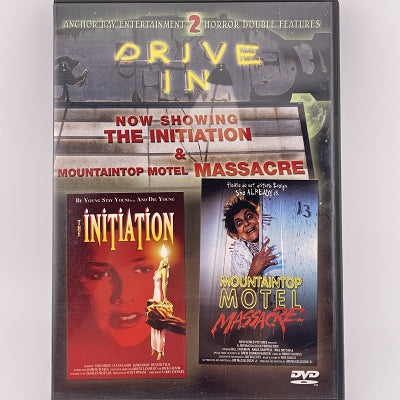 Initiation / Mountaintop Motel Massacre, 2003, DVD, Pre-Owned