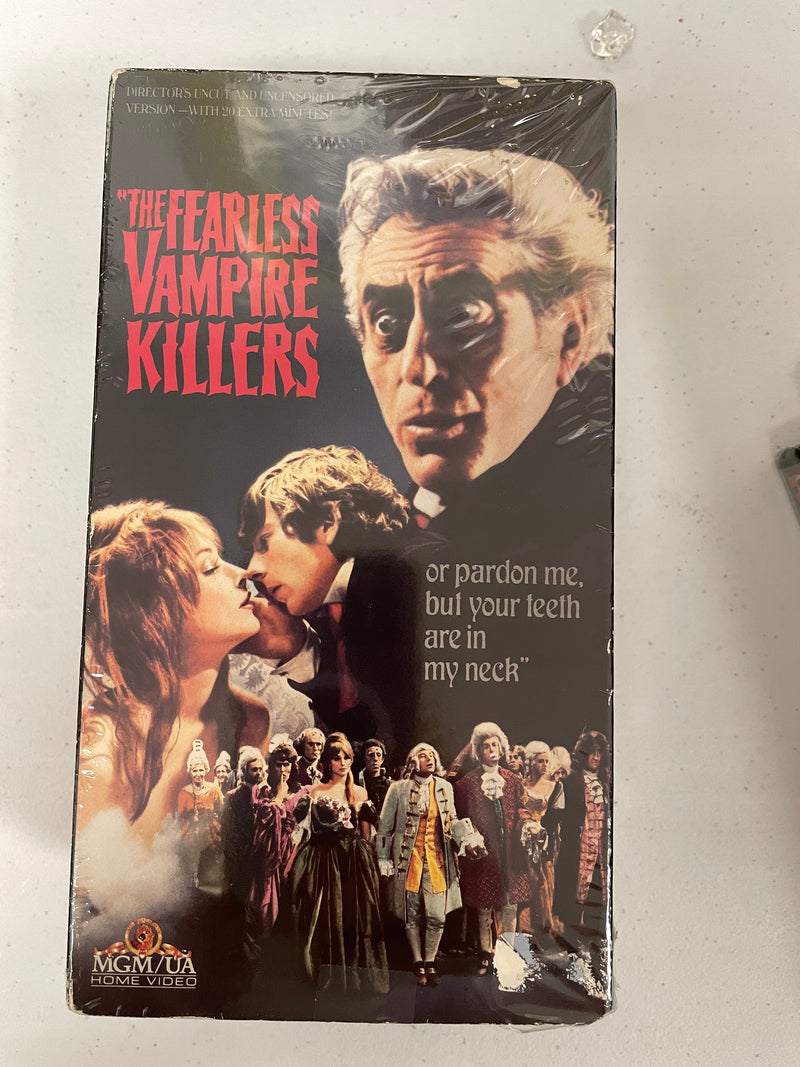 Fearless Vampire Killers Sharon Tate VHS Horror Used