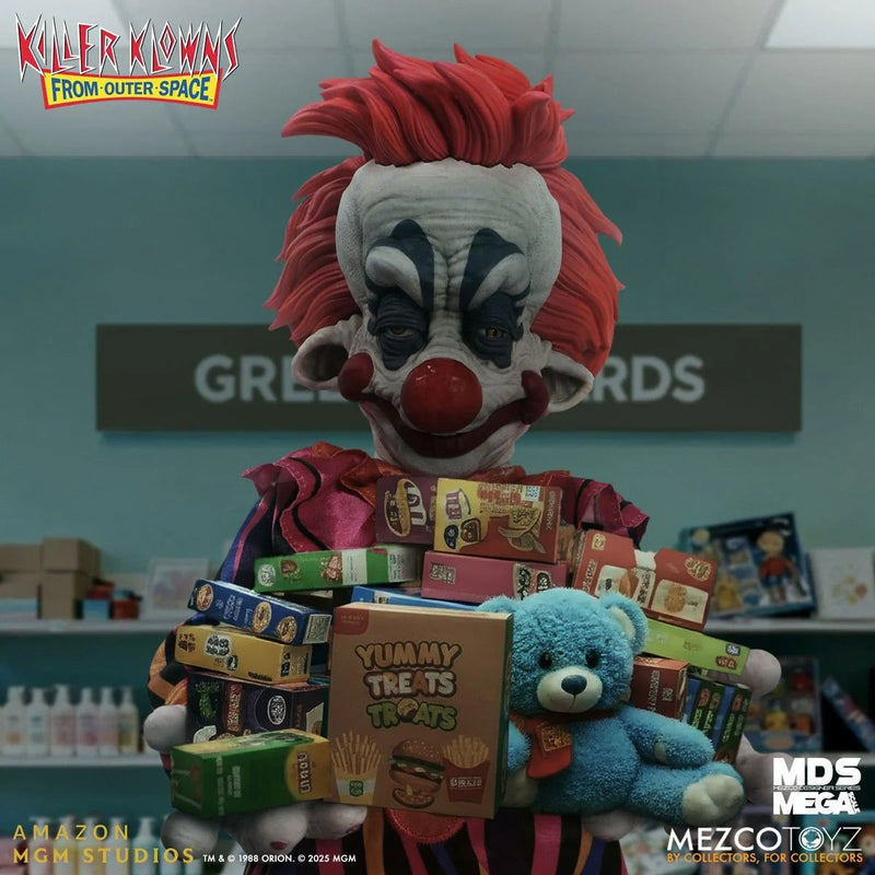 Killer Klowns From Outer Space: Rudy w/ Sound Mega Scale 15" Doll