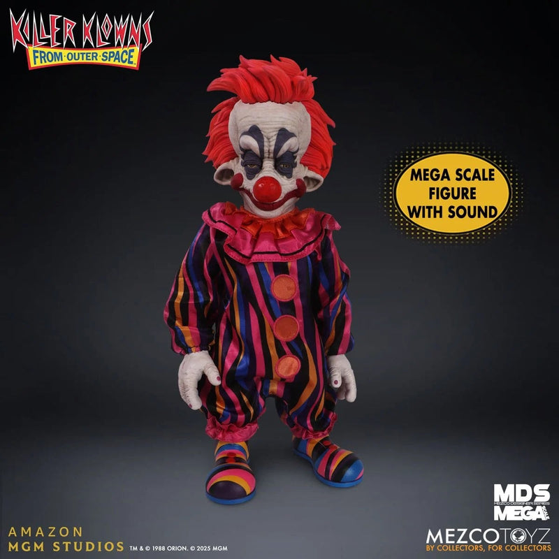 Killer Klowns From Outer Space: Rudy w/ Sound Mega Scale 15" Doll