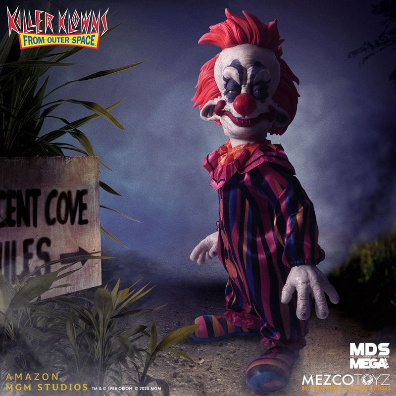 Killer Klowns From Outer Space: Rudy w/ Sound Mega Scale 15" Doll