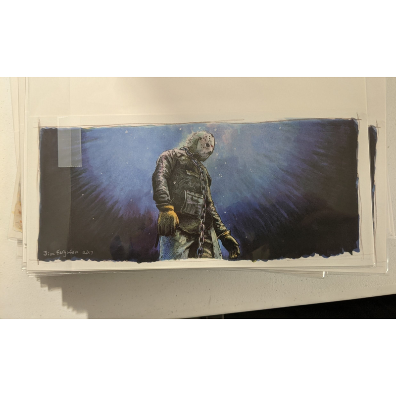 Jason Voorhees Print by Jim Ferguson