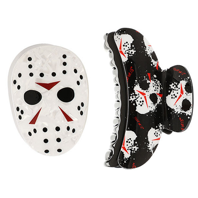Friday the 13th Jason Hair Clip Set