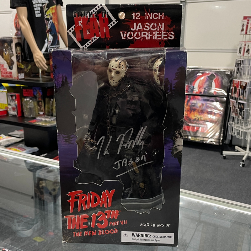 Friday the 13th Part VII The New Blood 12" Cinema of Fear Autographed by Kane Hodder 1:6 Scale