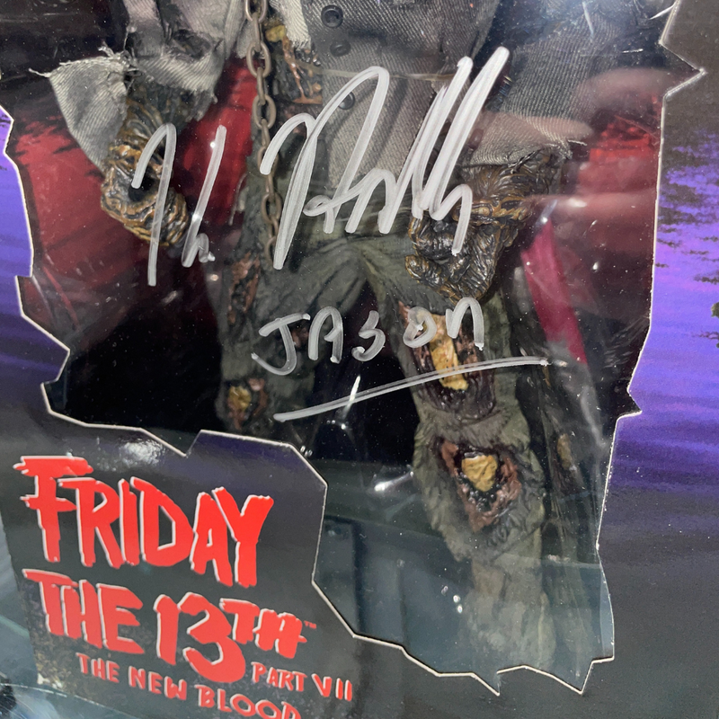 Friday the 13th Part VII The New Blood 12" Cinema of Fear Autographed by Kane Hodder 1:6 Scale
