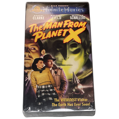 The Man from Planet X VHS MGM Midnite Movies New & Sealed Sci-Fi Classic