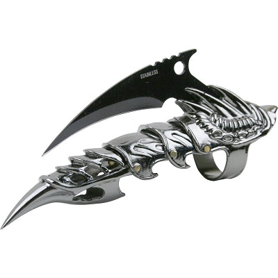 Fantasy Ring Knife, Finger Armor 5.5 inches