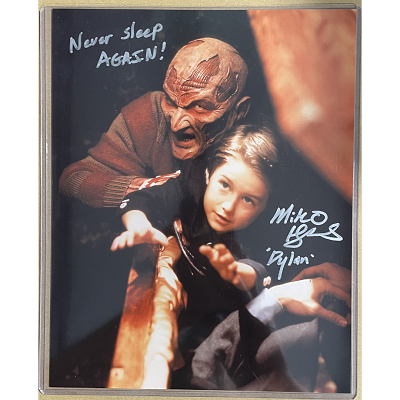 Miko Hughes Autographed 8 x 10 Photo Wes Craven's New Nightmare