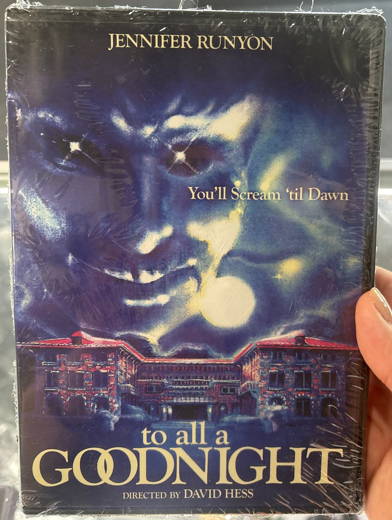 To All a Goodnight (1980) (DVD) cover, actual item photograph