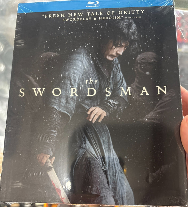 The Swordsman (2020) (Blu-ray) cover, actual item photograph