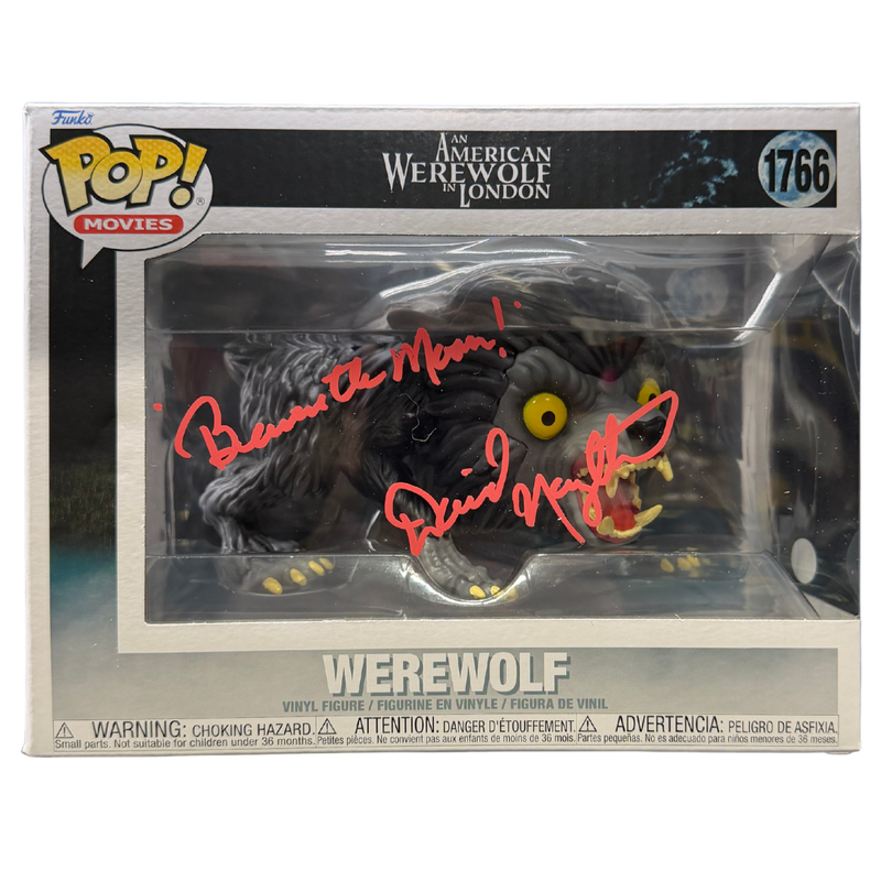 David Naughton Autographed Funko Pop! #1766  An American Werewolf in London Werewolf (JSA Authenticated Signed Collectible)