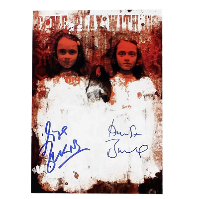 The Shining Twins Lisa and Louise Burns Autographed Picture