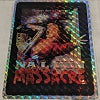 Nail Gun Massacre Retro Prismatic Horror Sticker