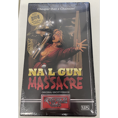 Nail Gun Massacre - Frightmare Video - Sealed Horror VHS
