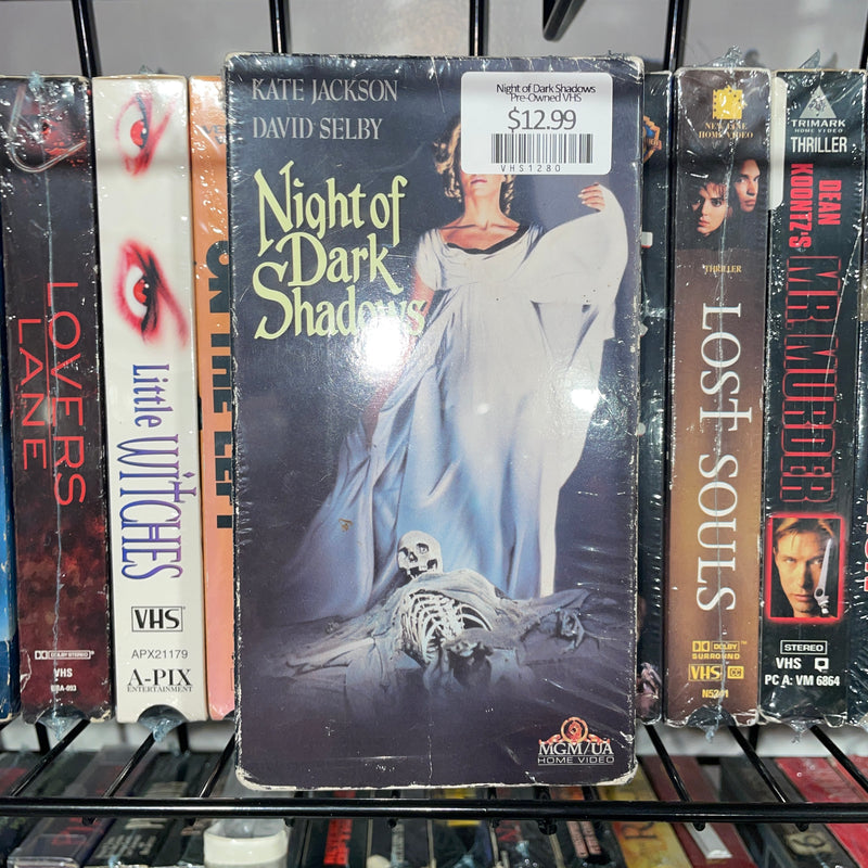 Night of Dark Shadows Used VHS