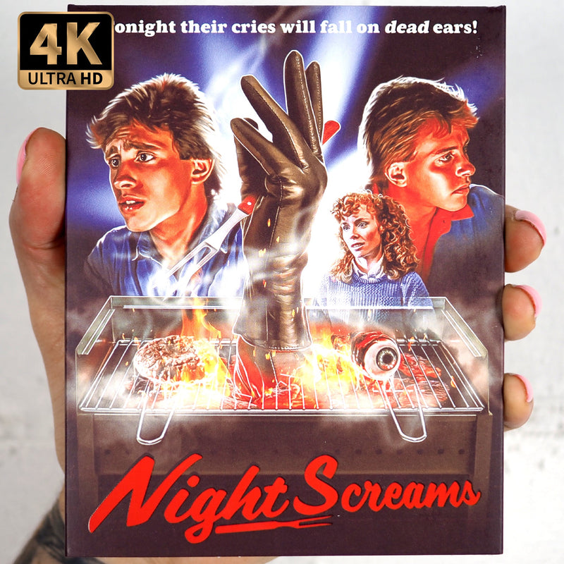 Night Screams 4K Ultra HD / Blu-ray x 2 Vinegar Syndrome New and Sealed