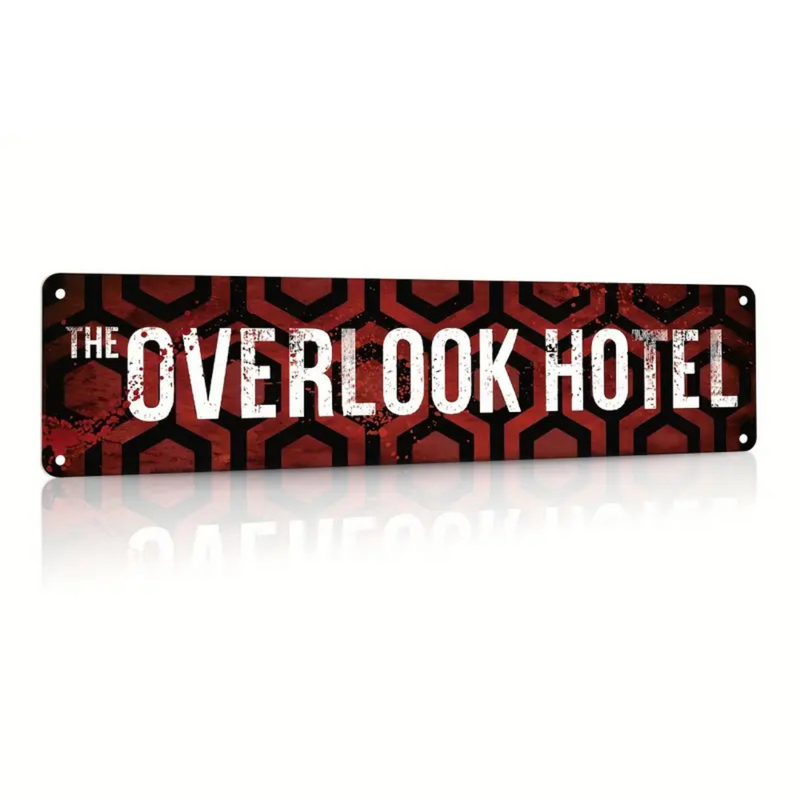 Overlook Hotel Metal Tin Sign